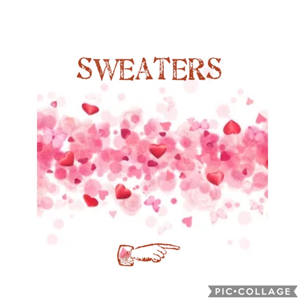 SWEATERS: Reasonable Offers Accepted